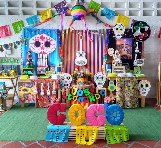 decoracion fiesta mexicana infantil 