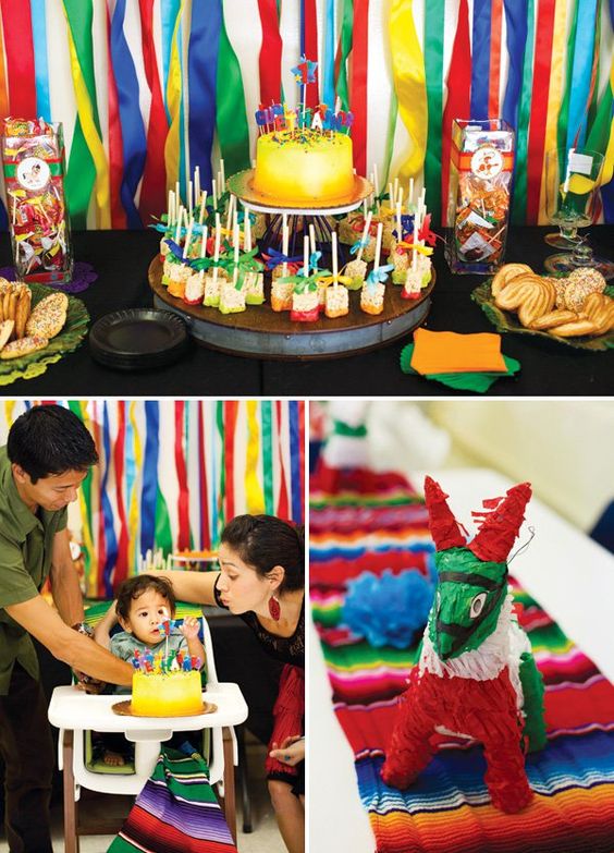 decoracion fiesta mexicana infantil 