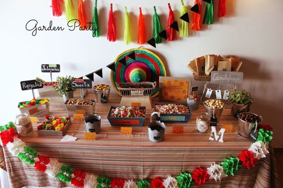 fiesta tematica mexicana decoracion